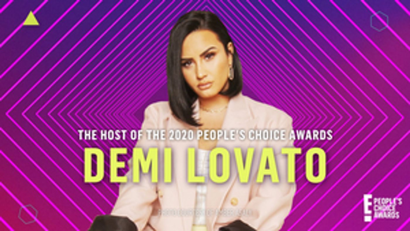 Demi Lovato to Host 2020 E! PEOPLE'S CHOICE AWARDS  Image