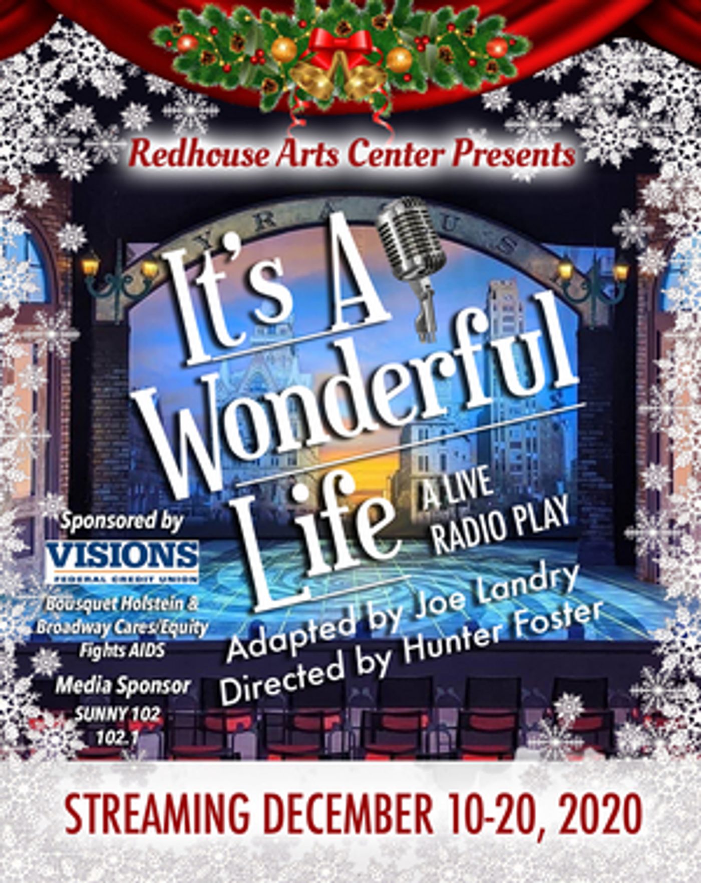 Redhouse Arts Center to Present IT'S A WONDERFUL LIFE Radio Play  Image