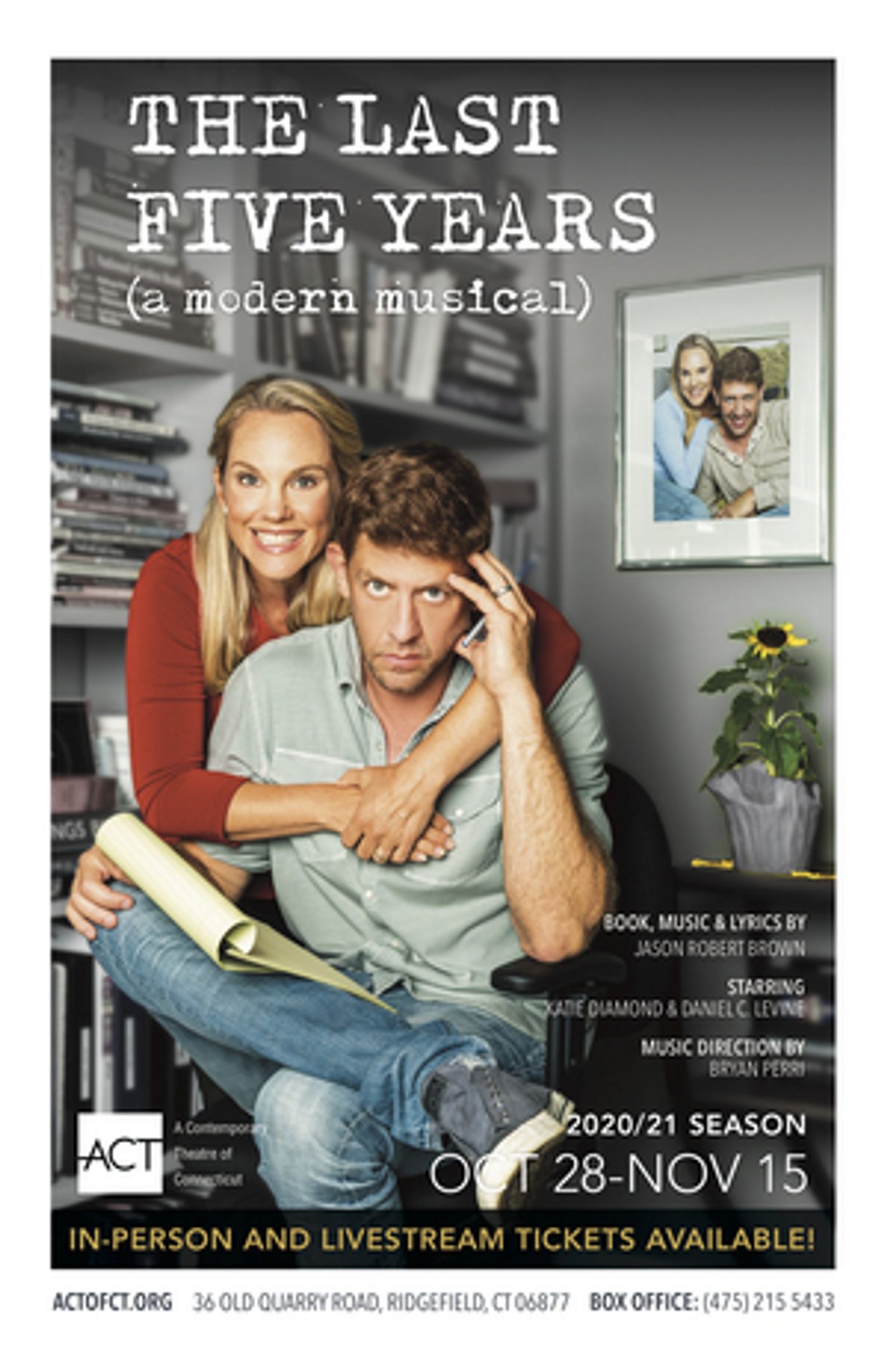 ACT of CT Reopens With THE LAST FIVE YEARS  Image