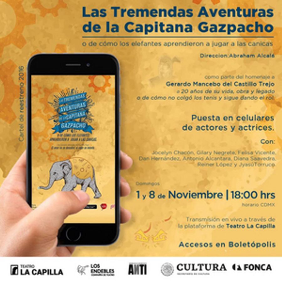 LAS TREMENDAS AVENTURAS DE LA CAPITANA GAZPACHO regresan este 1 y 8 de noviembre Image