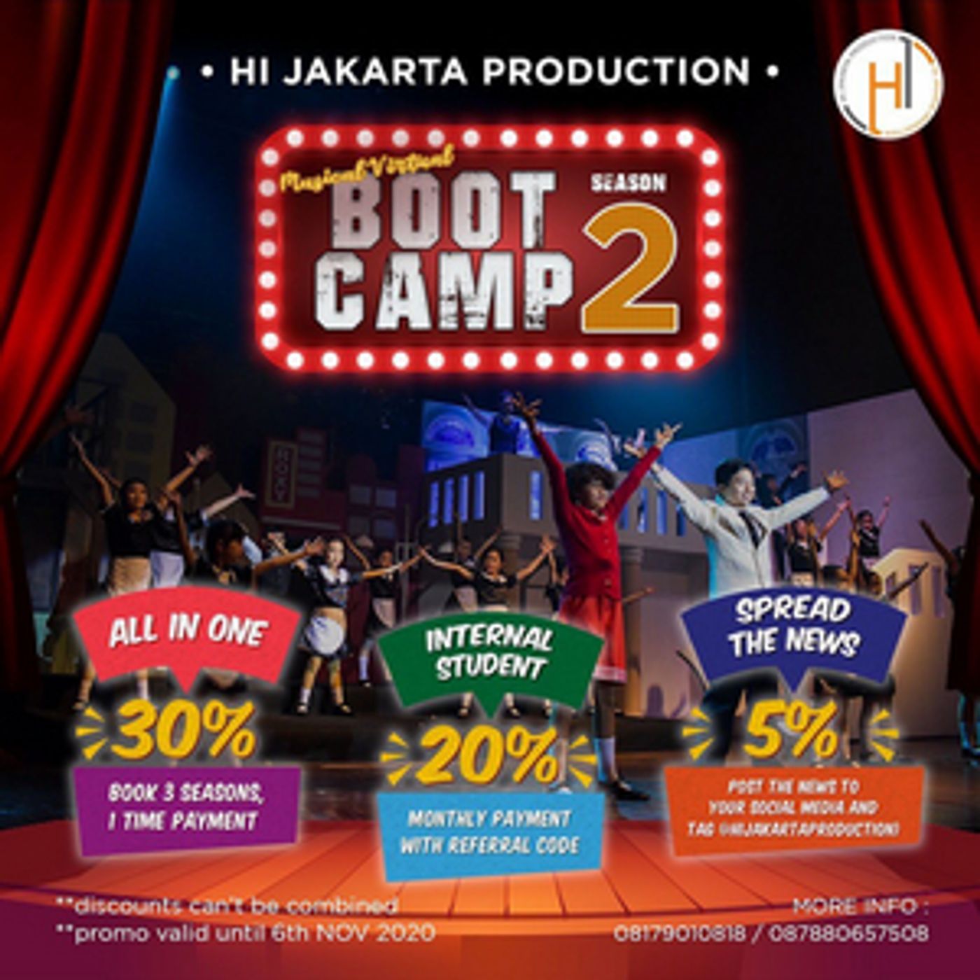 Hi Jakarta Production Presents MUSICAL VIRTUAL BOOT CAMP  Image