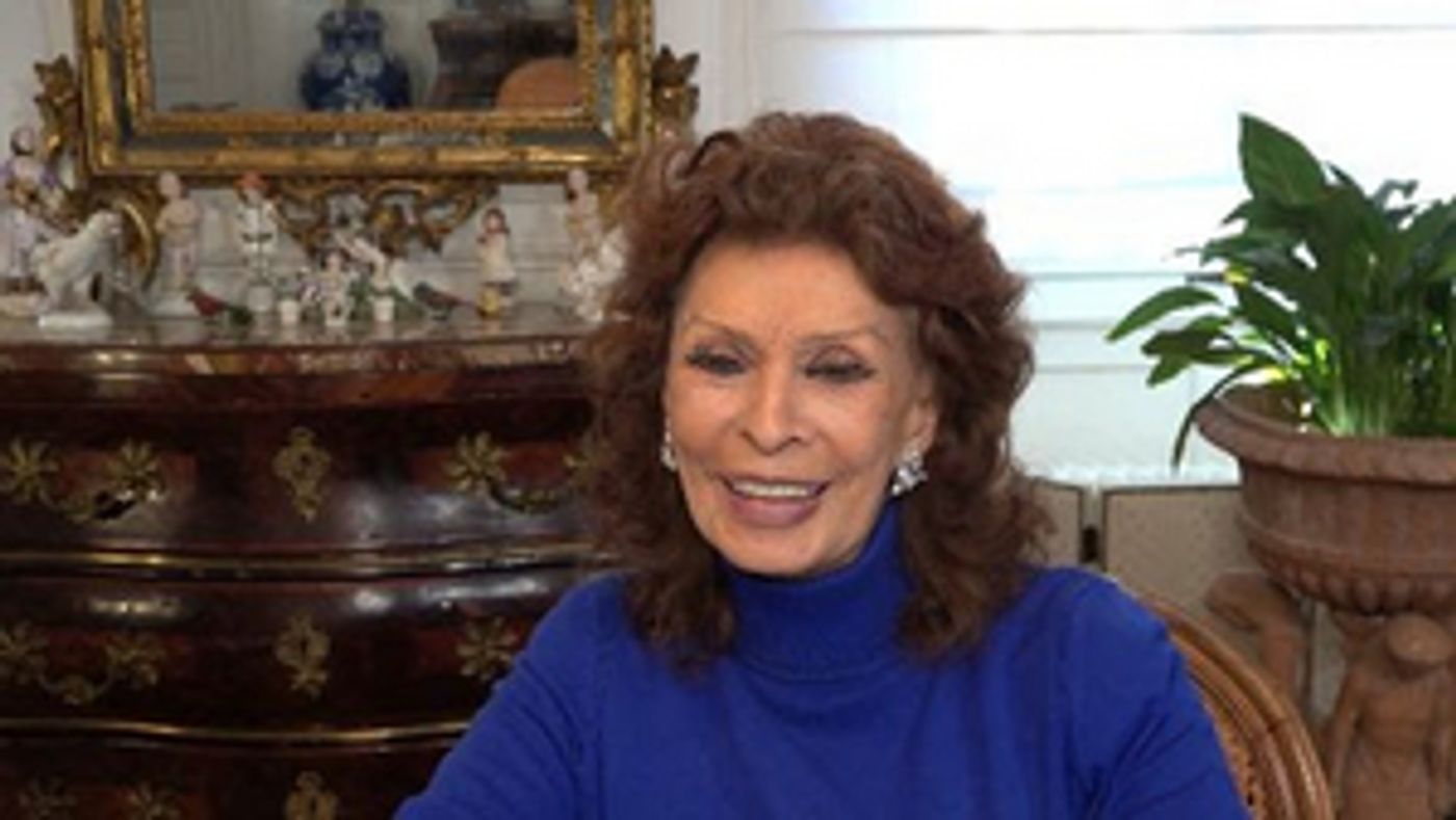 Sophia Loren Talks Aging, Acting, Beauty & More on CBS SUNDAY MORNING Sophia Loren Talks Aging, Acting, Beauty & More on CBS SUNDAY MORNING Image