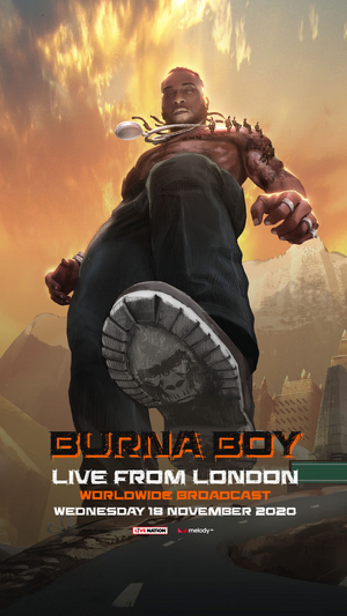 Burna Boy to Perform 'Live From London' Burna Boy to Perform 'Live From London' Image