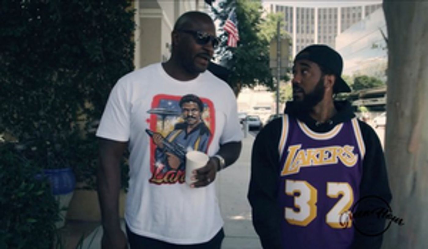 Problem and Marcellus Wiley Debate Sports Legends & More in Morning Walks  Image