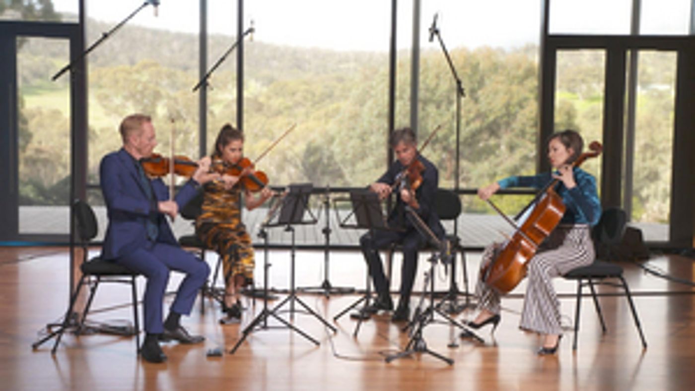 Australian String Quartet Celebrates AusMusic Month with Two New Releases Australian String Quartet Celebrates AusMusic Month with Two New Releases Image