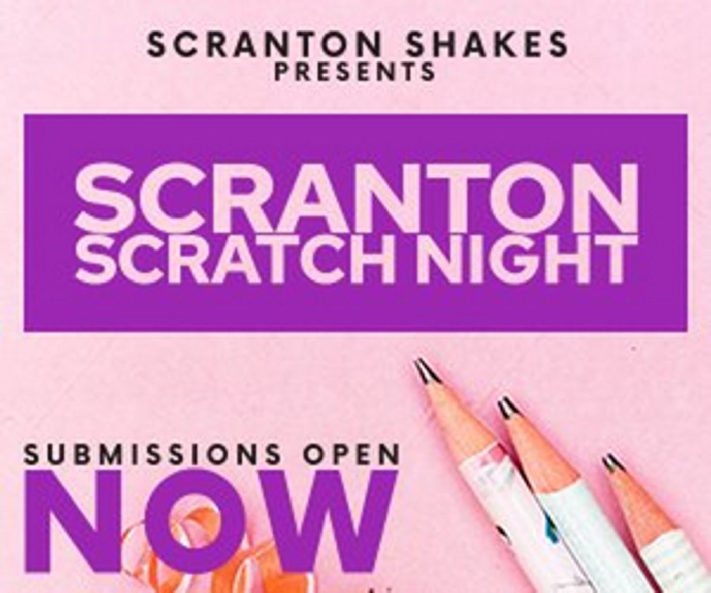 Interview: Scranton Shakes' Scratch Night is Calling All Playwrights!  Image