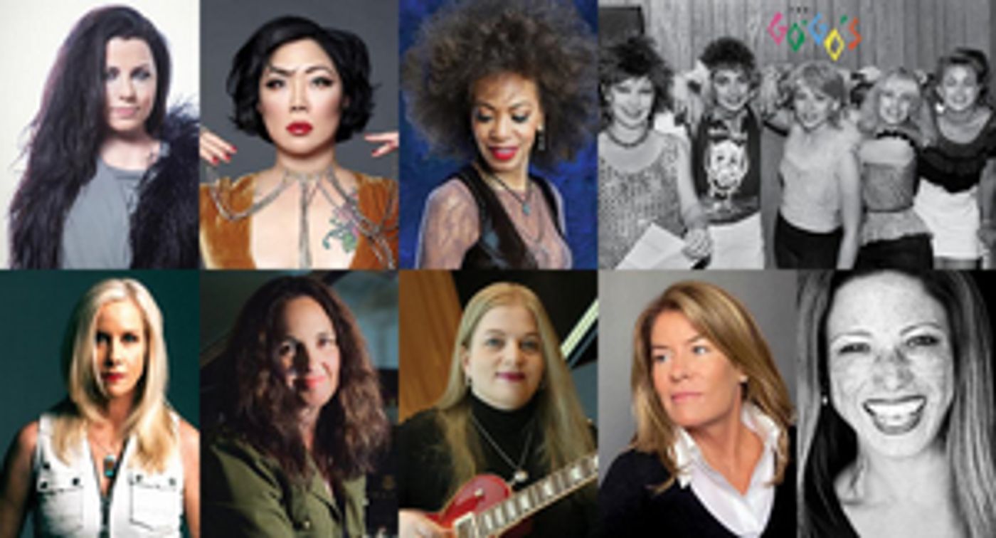 The Go-Go's, Cherie Currie, Cindy Blackman Santana, Amy Lee, & More Will Be Honored at the 2021 SHE ROCKS AWARDS  Image
