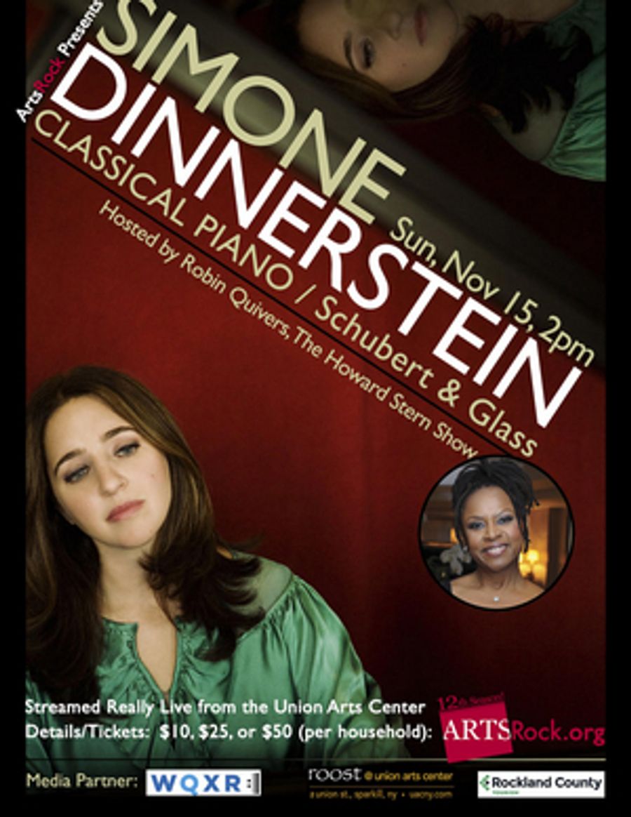 ArtsRock Presents Simone Dinnerstein in a Classical Piano Concert Image