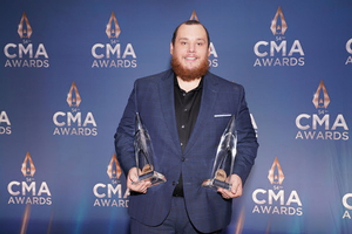 Luke Combs Wins Male Vocalist of the Year and Album of the Year at THE 54TH ANNUAL CMA AWARDS  Image