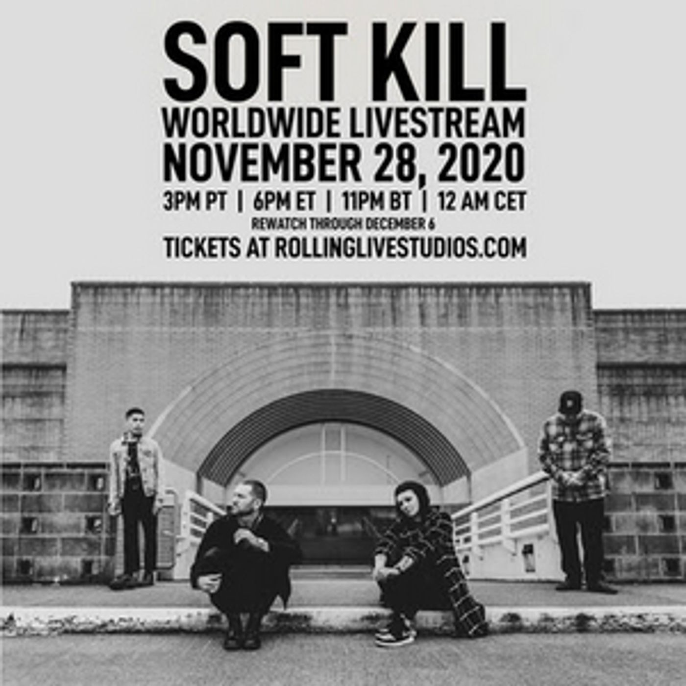 Portland's Post-Punk Soft Kill Announce 'Dead Kids, R.I.P. City' Record Release Livestream  Image