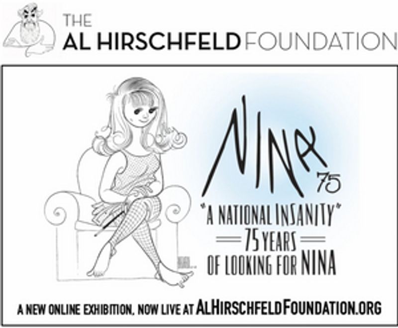 Al Hirschfeld Foundation Presents Online Exhibition A NATIONAL INSANITY: 75 YEARS OF SEARCHING FOR NINA Image