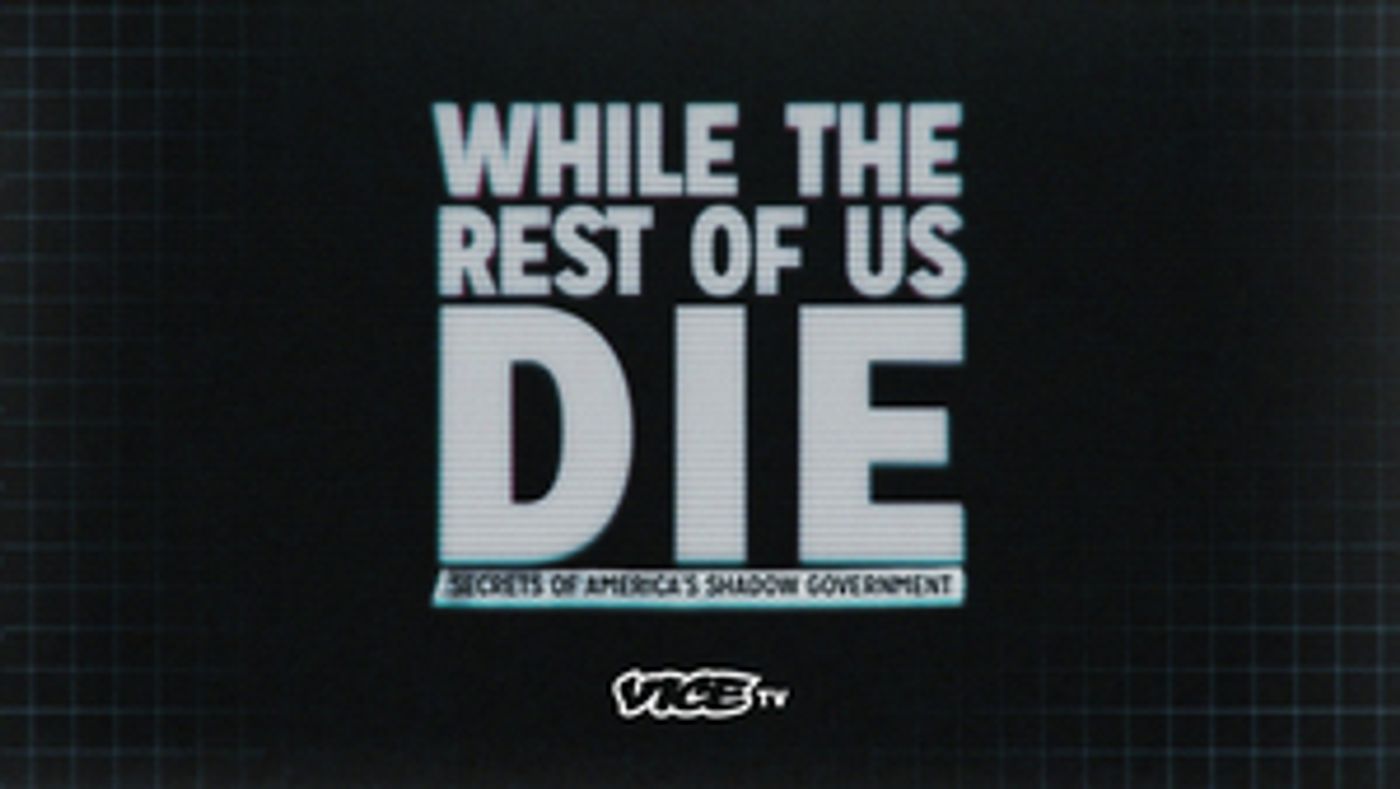 Vice TV Sets Debut Of New Series With Jeffrey Wright, WHILE THE REST OF US DIE  Image