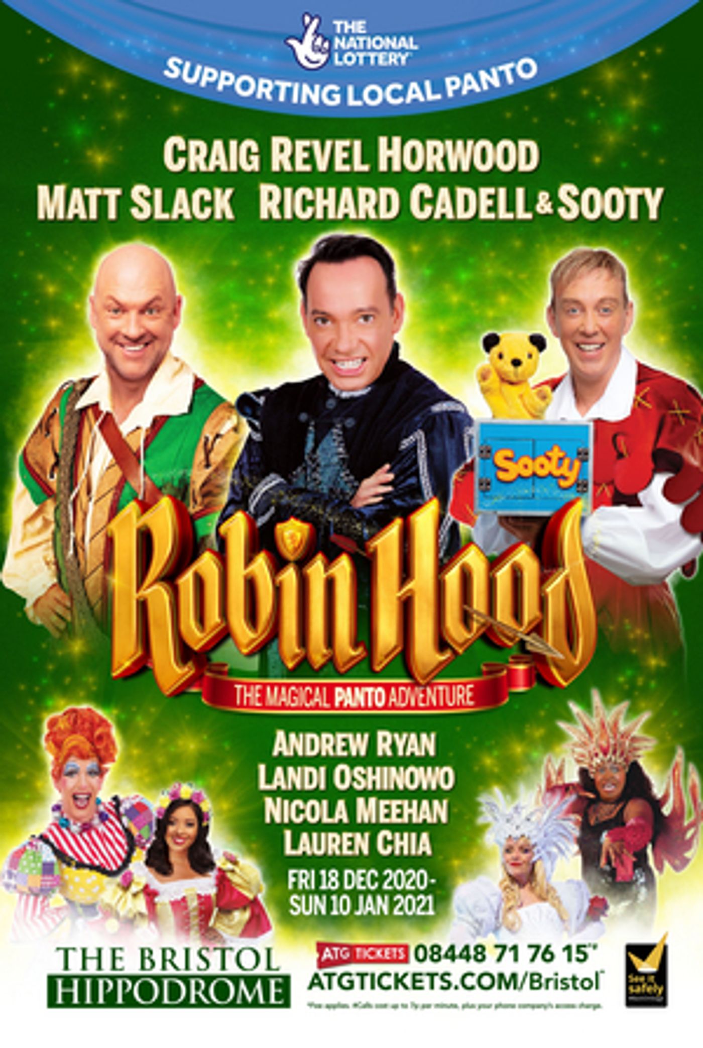 ATG Announce Free NHS Tickets and Casting for Pantomimes Across UK  Image