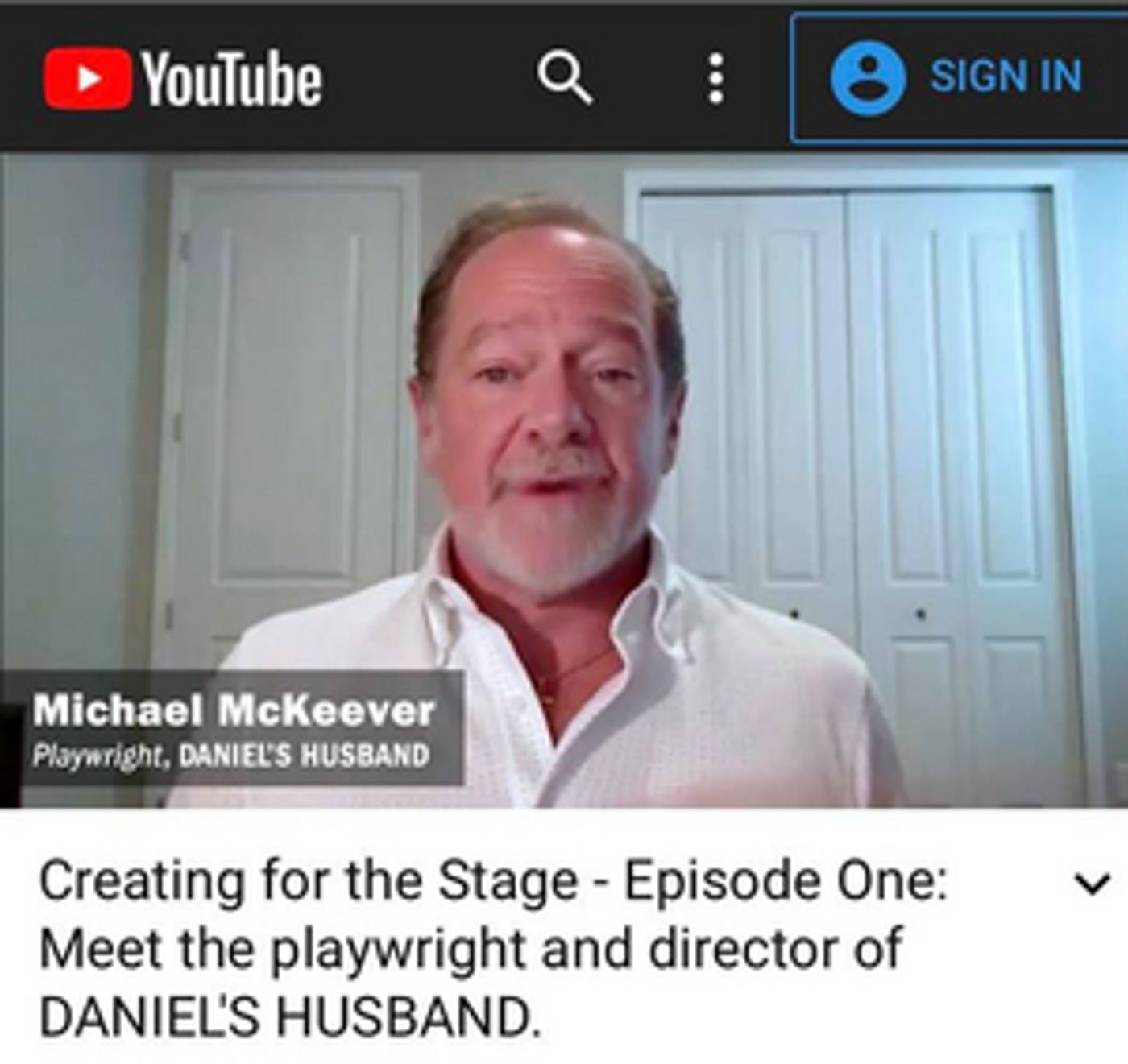 CREATING FOR THE STAGE: DISCUSSION WITH PEOPLE THAT MAKE SHOWS HAPPEN at Dezart Performs  Image