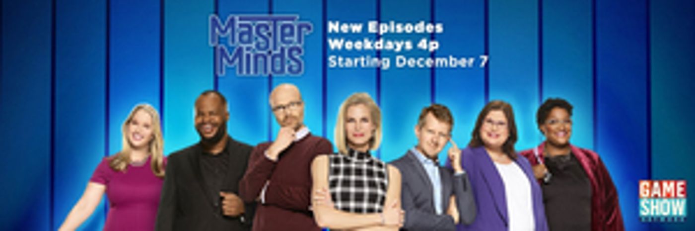 MASTER MINDS Returns to Game Show Network Dec. 7  Image
