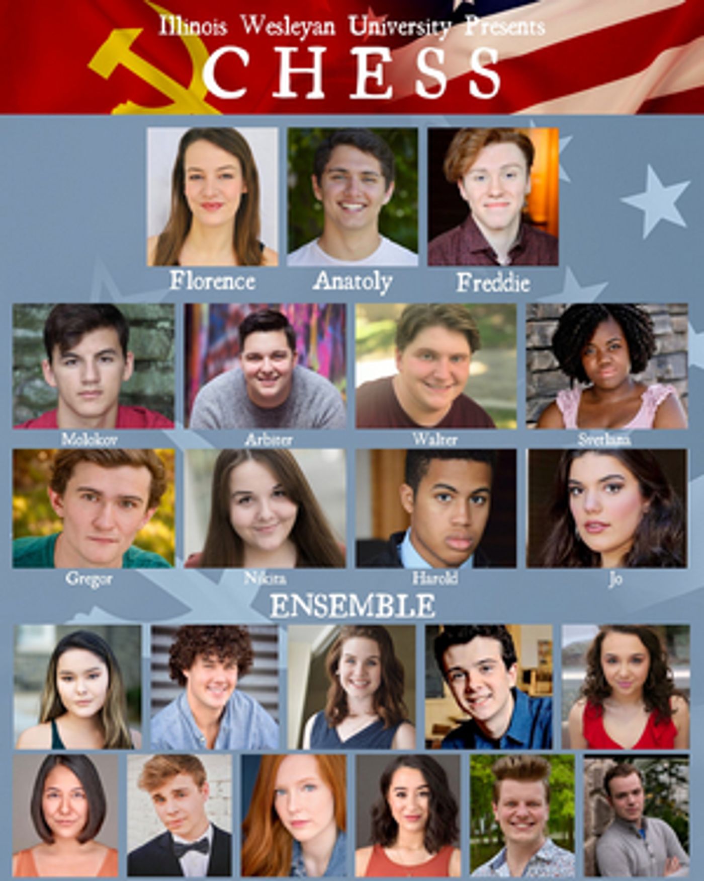 Illinois Wesleyan University's Virtual Production of CHESS Premieres This Weekend  Image