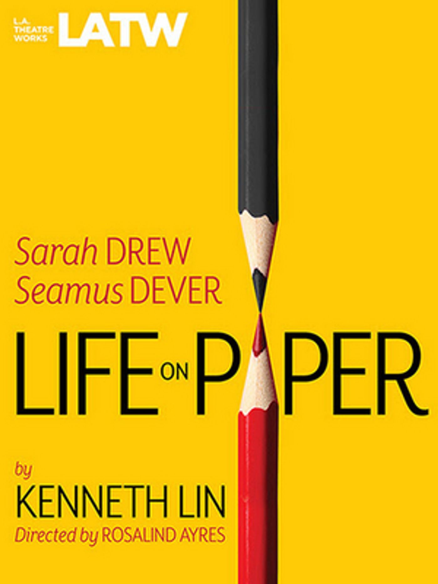 Audio Recording of LIFE ON PAPER Starring Sarah Drew and Seamus Dever Now Available To Reserve  Image