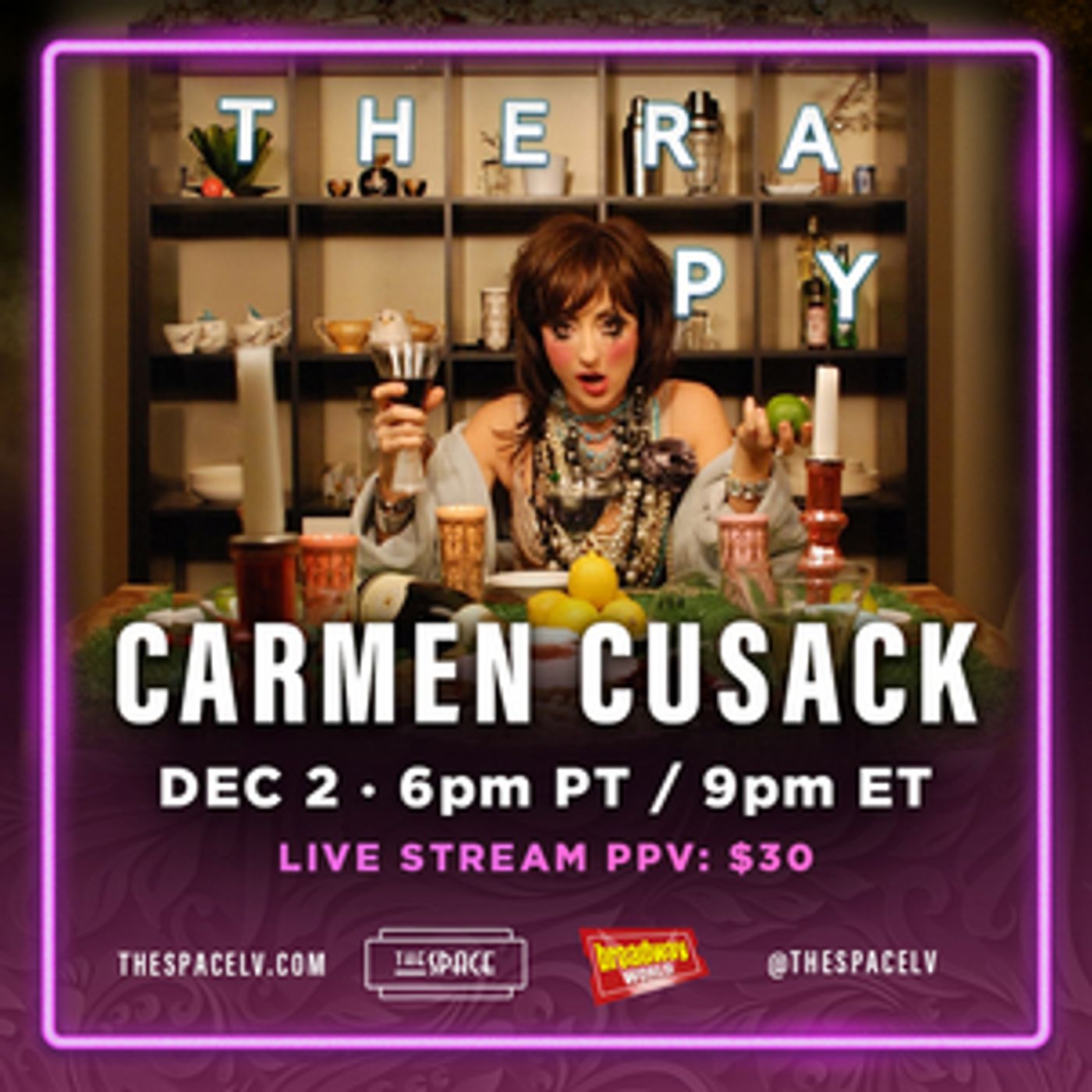 Feel Better After THERAPY with Carmen Cusack!  Image