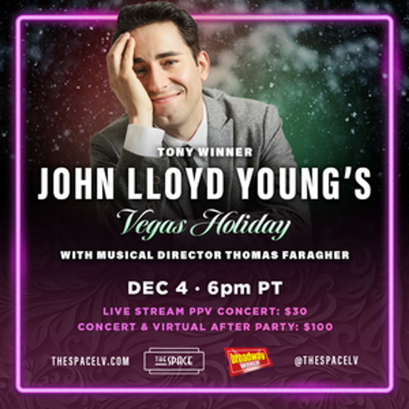 Celebrate the Holidays with John Lloyd Young  Image