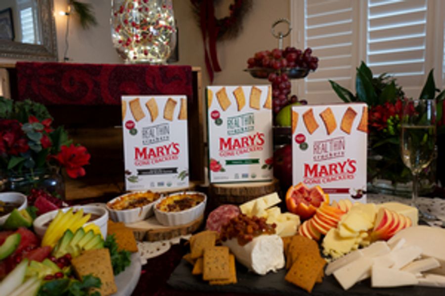 MARY'S GONE CRACKERS Adds a Real Thin Variety Image
