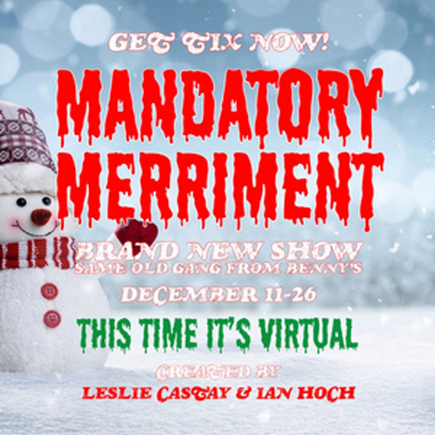 Southern Rep Theatre Presents MANDATORY MERRIMENT:THIS TIME ITS VIRTUAL Southern Rep Theatre Presents MANDATORY MERRIMENT:THIS TIME ITS VIRTUAL Image