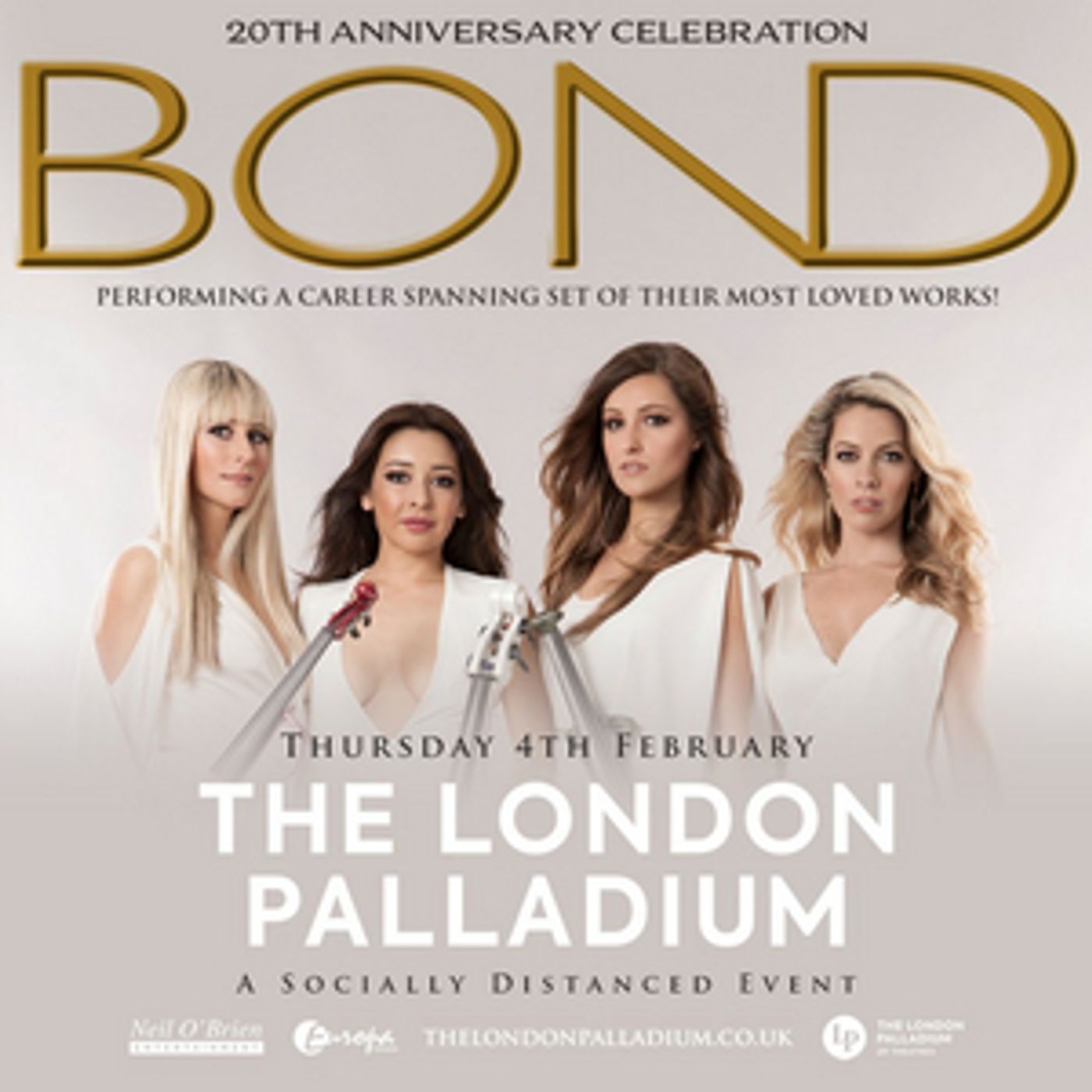 BOND Announce COVID-Safe Show at the London Palladium BOND Announce COVID-Safe Show at the London Palladium Image