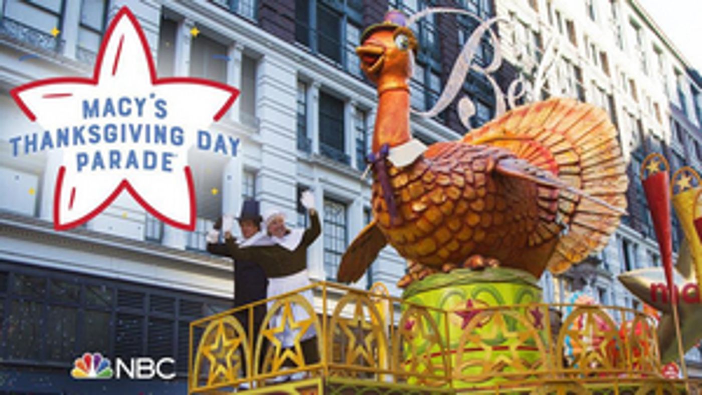 RATINGS: MACY'S THANKSGIVING DAY PARADE Leads Ratings for NBC  Image