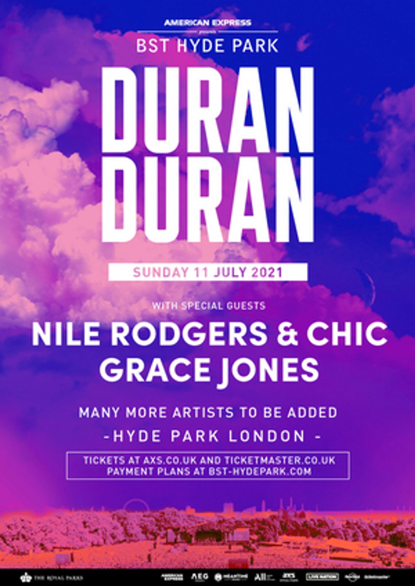 Duran Duran Will Headline BST Hyland Park 2021  Image