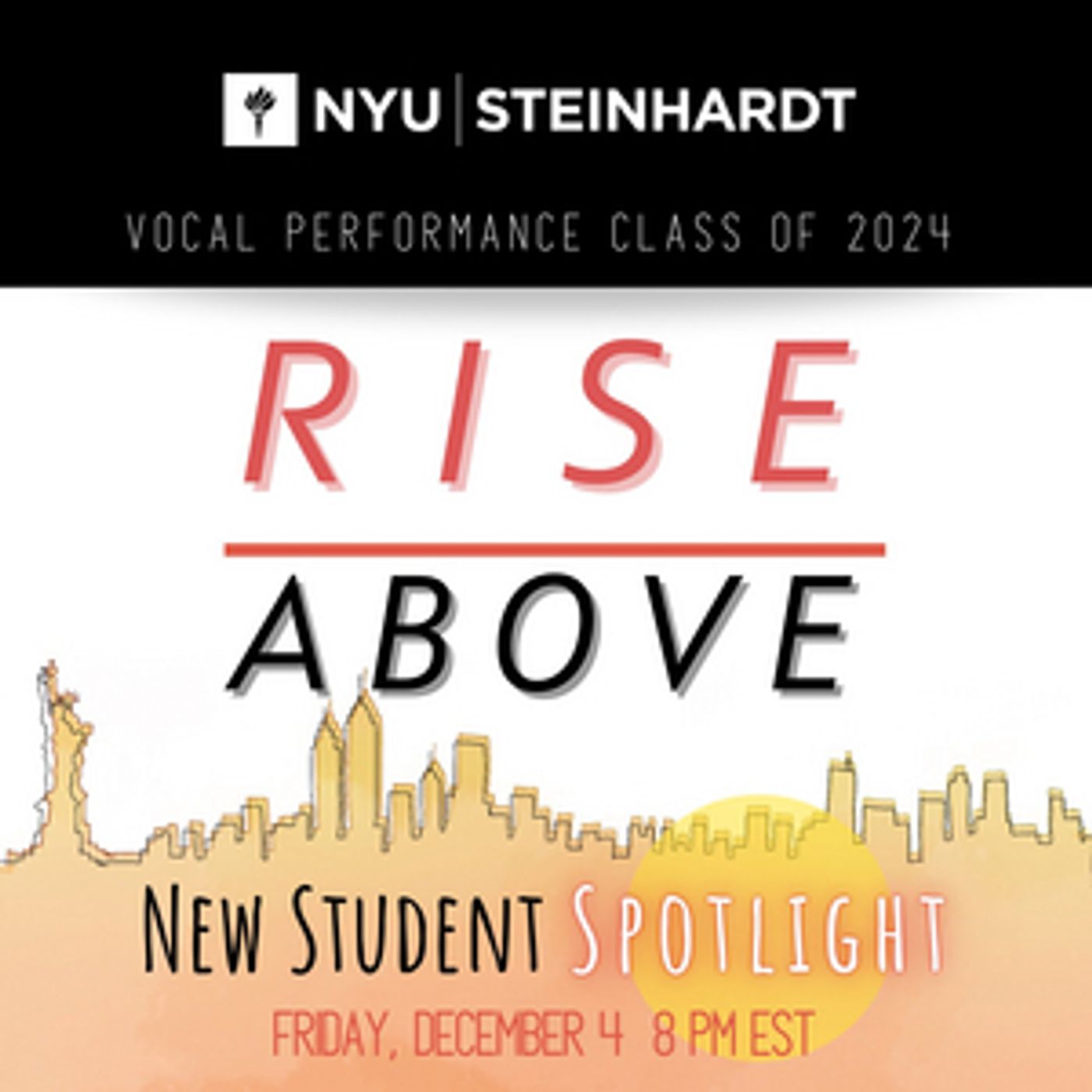 BWW Blog: “Rise Above” with NYU Steinhardt's Vocal Performance Class of 2024 BWW Blog: “Rise Above” with NYU Steinhardt's Vocal Performance Class of 2024 Image