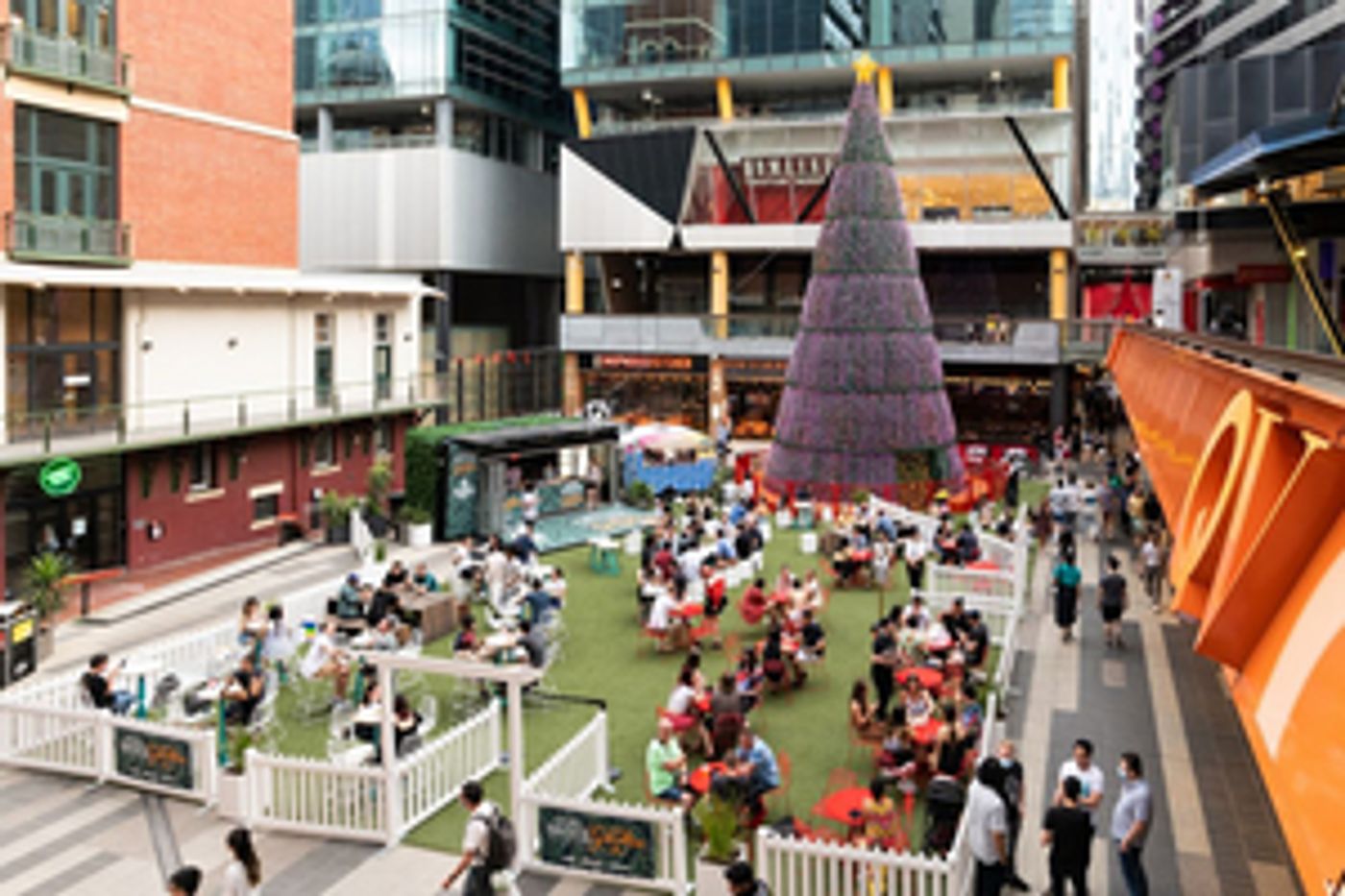 QV Melbourne's New Pop-up Bar And Christmas Hub Launches for the Season  Image