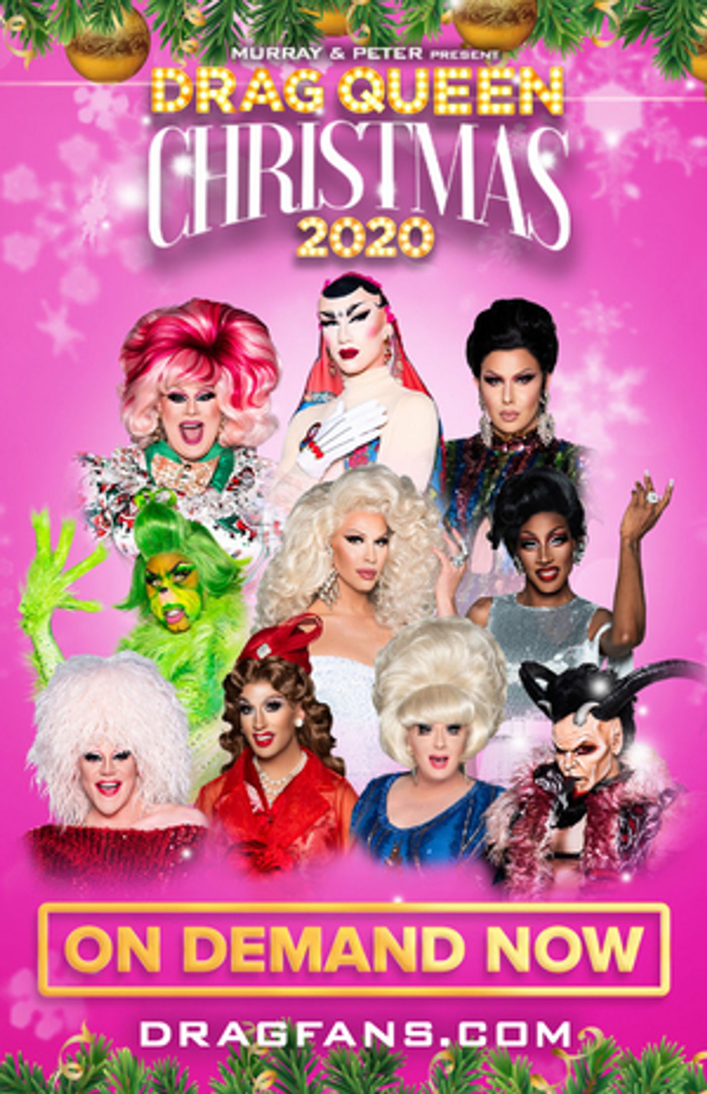 RUPAUL'S DRAG RACE Stars Announce New Virtual Holiday Show 'Drag Queen Christmas 2020'  Image