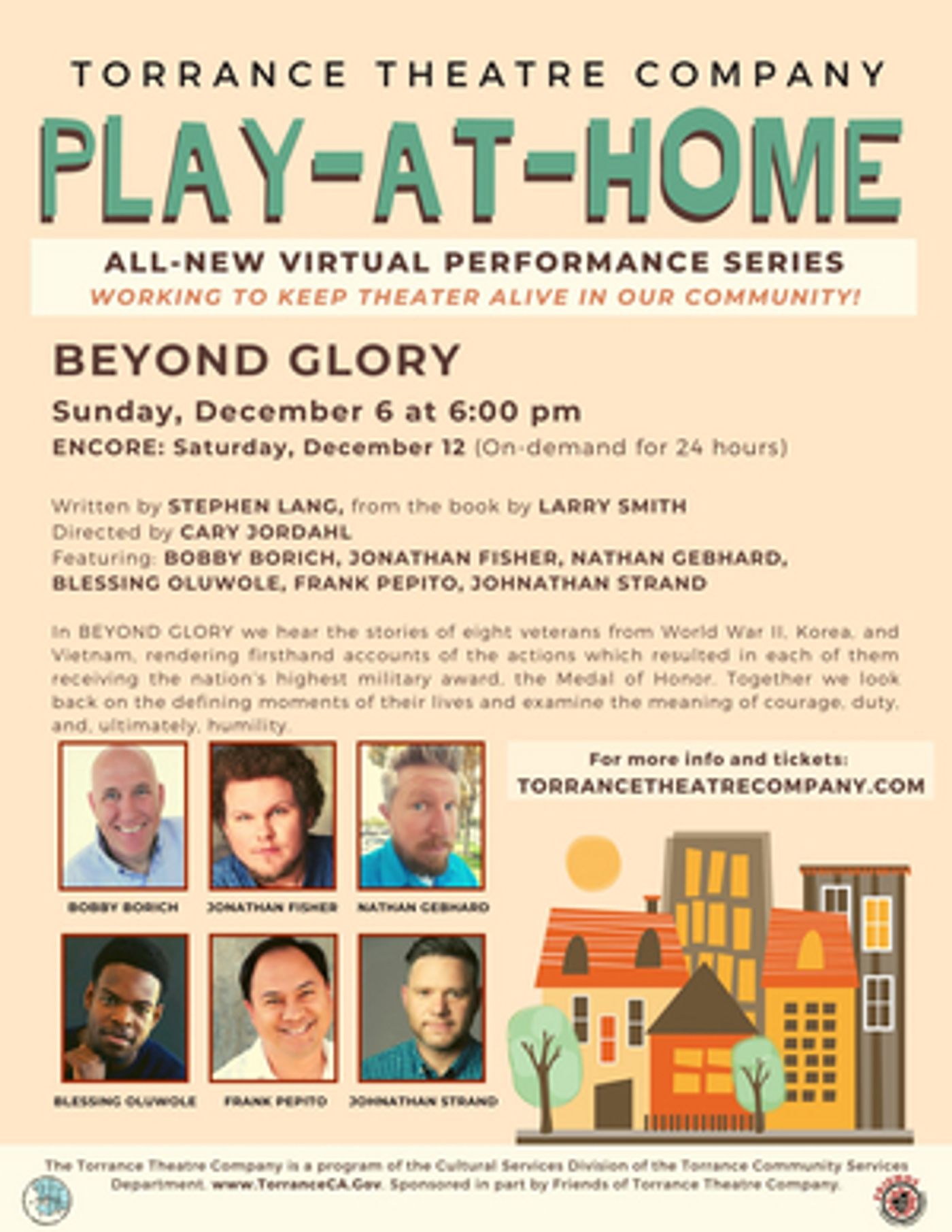 Feature: Torrance Theatre Company Completes its First PLAY-AT-HOME Series in December  Image