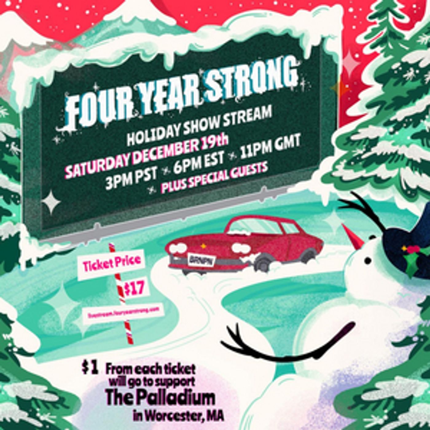 Four Year Strong Announces 13th Annual Holiday Show Four Year Strong Announces 13th Annual Holiday Show Image