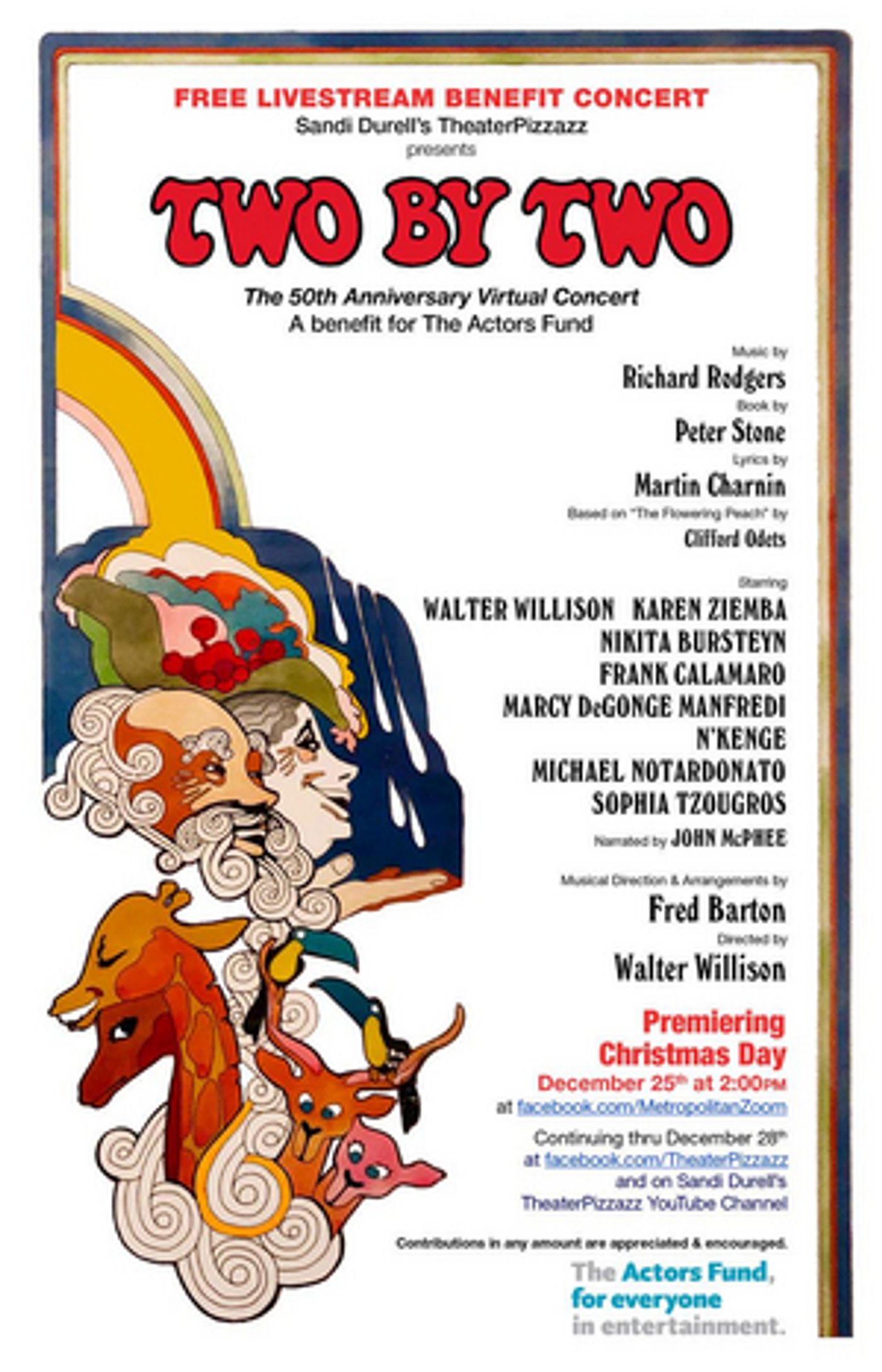 Karen Ziemba, Walter Willison and More Star in TWO BY TWO: THE 50TH ANNIVERSARY VIRTUAL CONCERT  Image