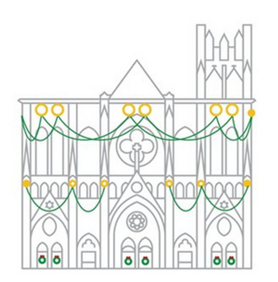 Cathedral of St. John the Divine to Host Christmas Carols Performance on Cathedral Steps  Image