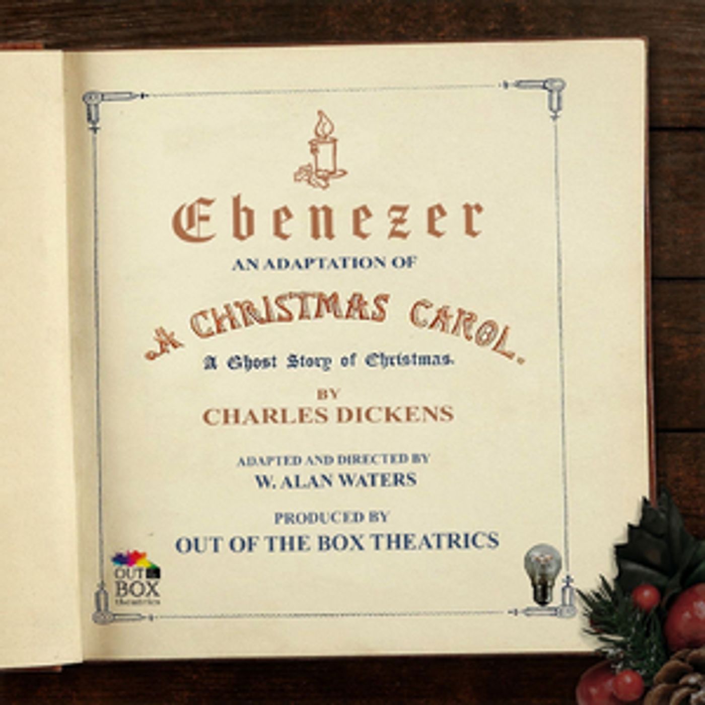 Out Of the Box Theatrics Presents EBENEZER, An Audio Only Adaptation of A CHRISTMAS CAROL  Image