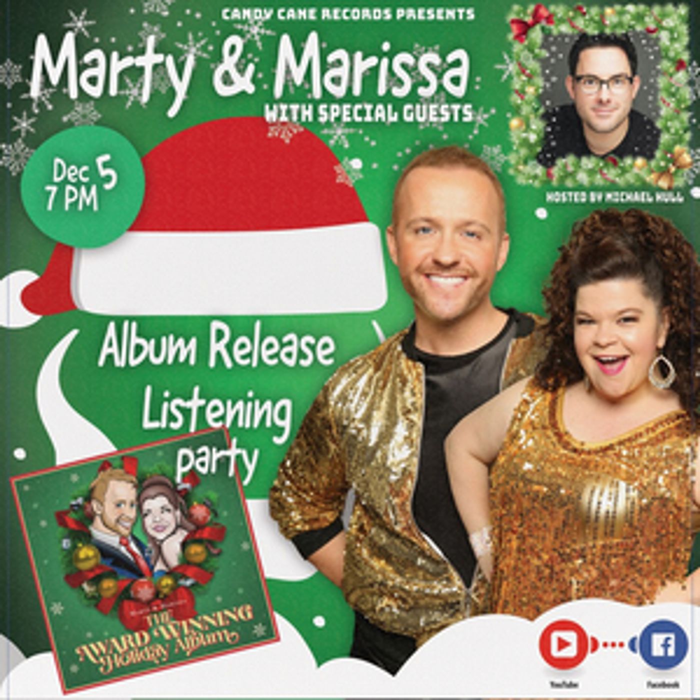 Marty Thomas and Marissa Rosen Celebrate Their Album Release Day With Live YouTube Stream Marty Thomas and Marissa Rosen Celebrate Their Album Release Day With Live YouTube Stream Image