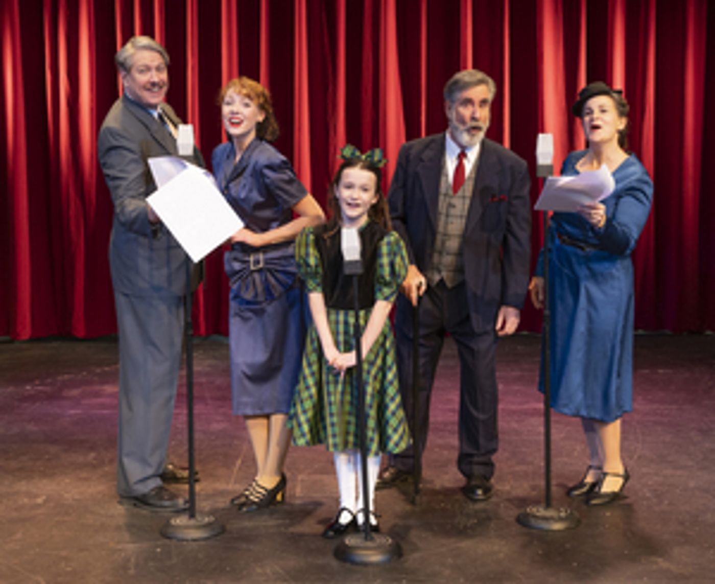 Review: PLAYHOUSE ON THE AIR PRESENTS: MIRACLE ON 34TH STREET at Des Moines Playhouse: Its Beginning to Sound A lot Like Christmas  Image
