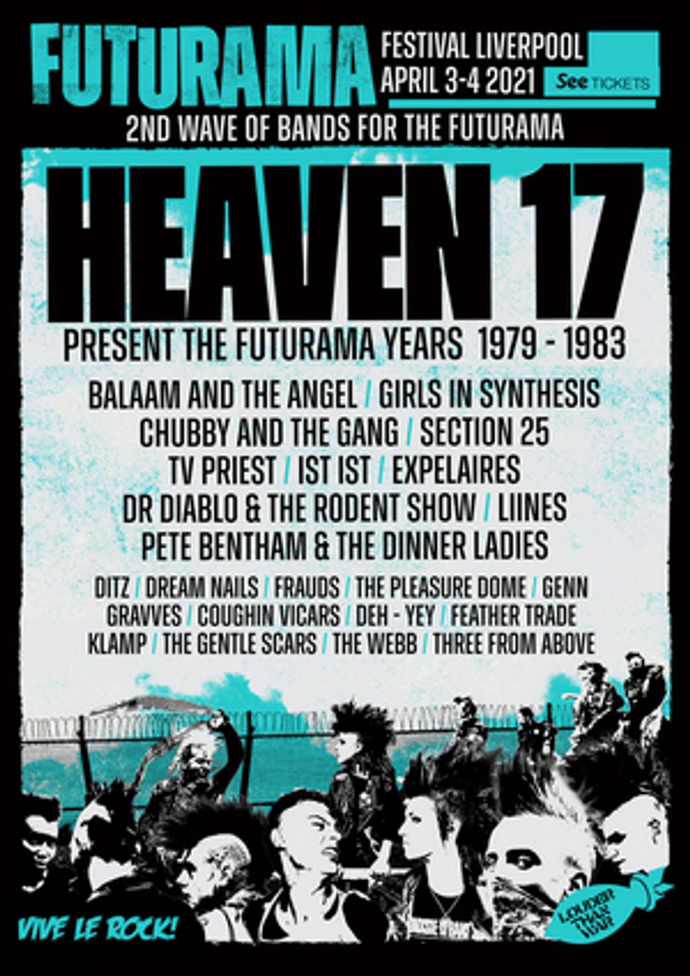 Legendary Post-Punk Festival Futurama Returns April 3rd  Image