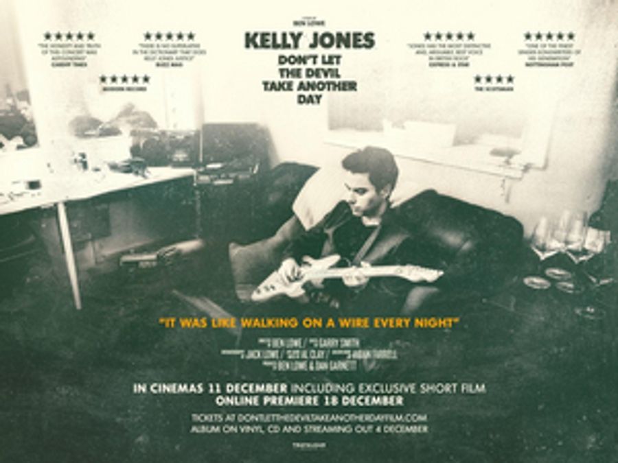 Kelly Jones Documentary DON'T LET THE DEVIL TAKE ANOTHER DAY Arrives in Cinemas Image