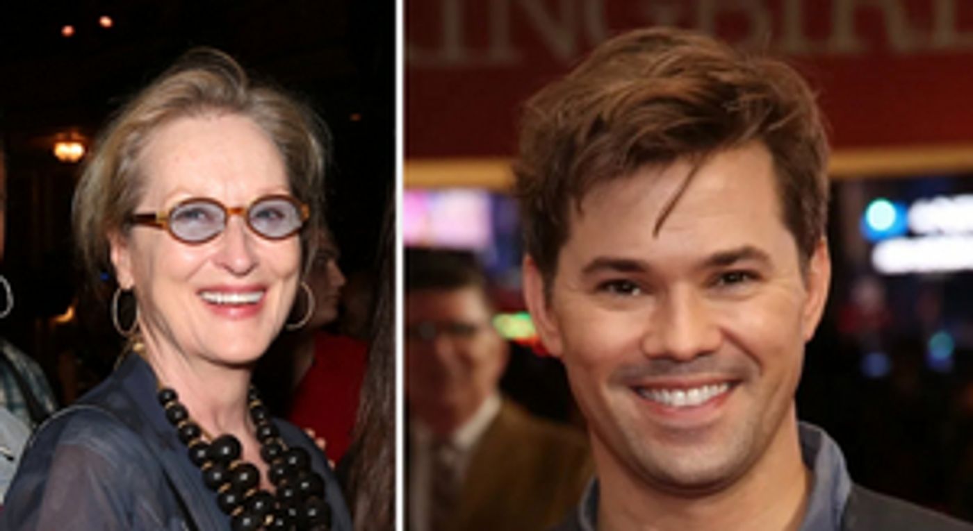 Andrew Rannells, Meryl Streep Will Appear on THE LATE LATE SHOW WITH JAMES CORDEN  Image