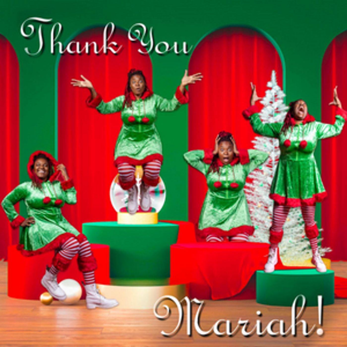 Kaleena Zanders Takes on the Christmas Queen in 'Thank You Mariah' Kaleena Zanders Takes on the Christmas Queen in 'Thank You Mariah' Image