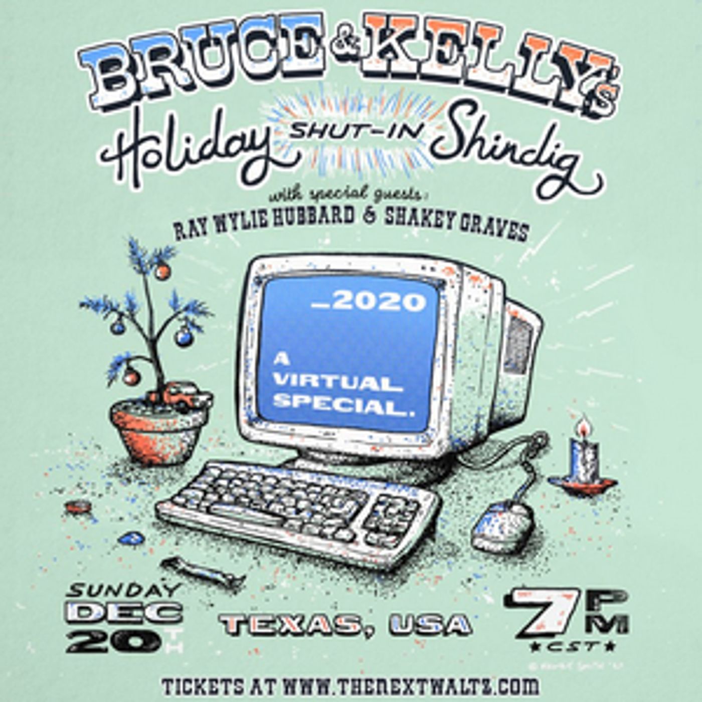 Bruce Robison & Kelly Willis' Holiday Shindig Set for Dec. 20 Bruce Robison & Kelly Willis' Holiday Shindig Set for Dec. 20 Image