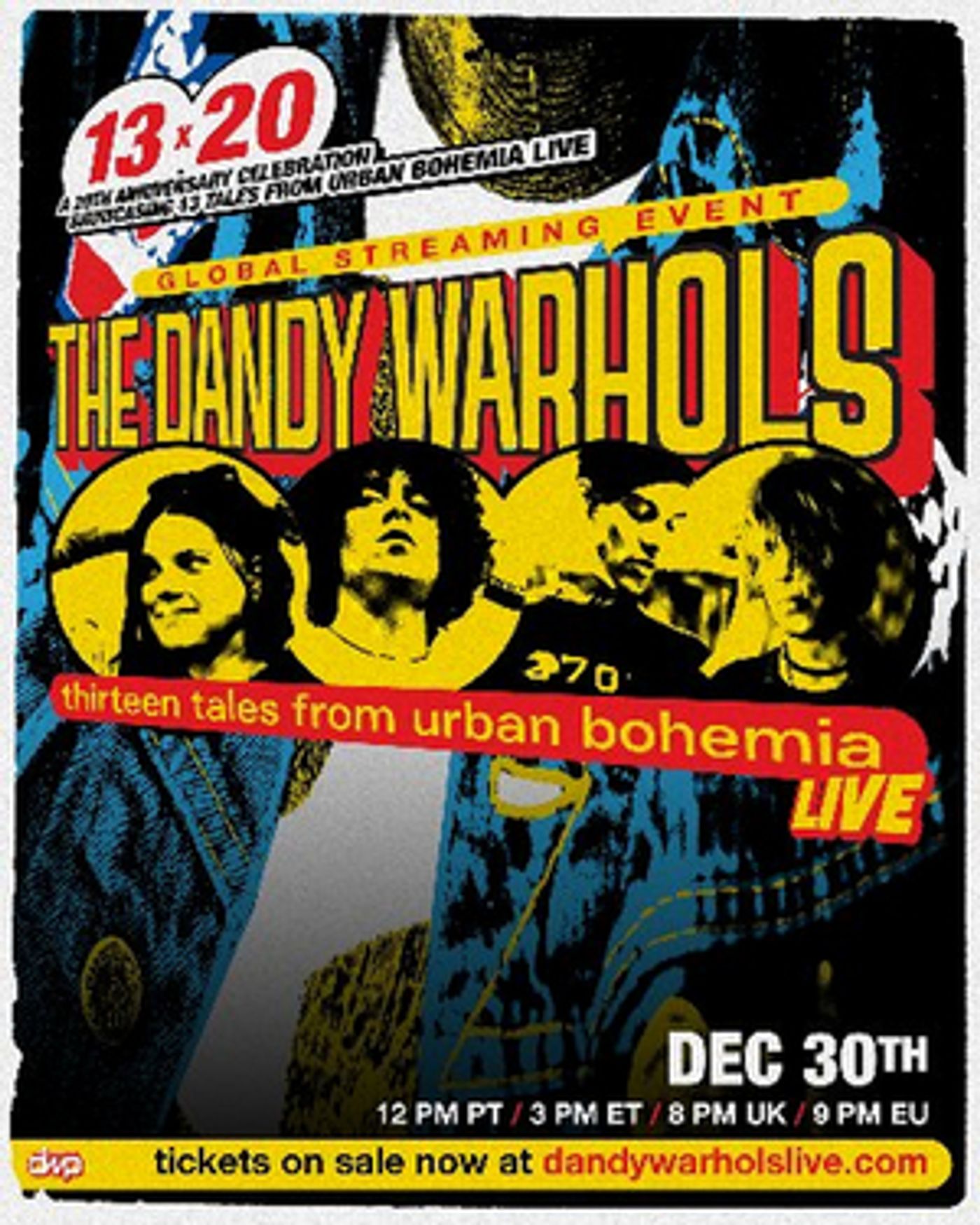 The Dandy Warhols Team Up With Danny Wimmer Presents For Global Streaming Event  Image