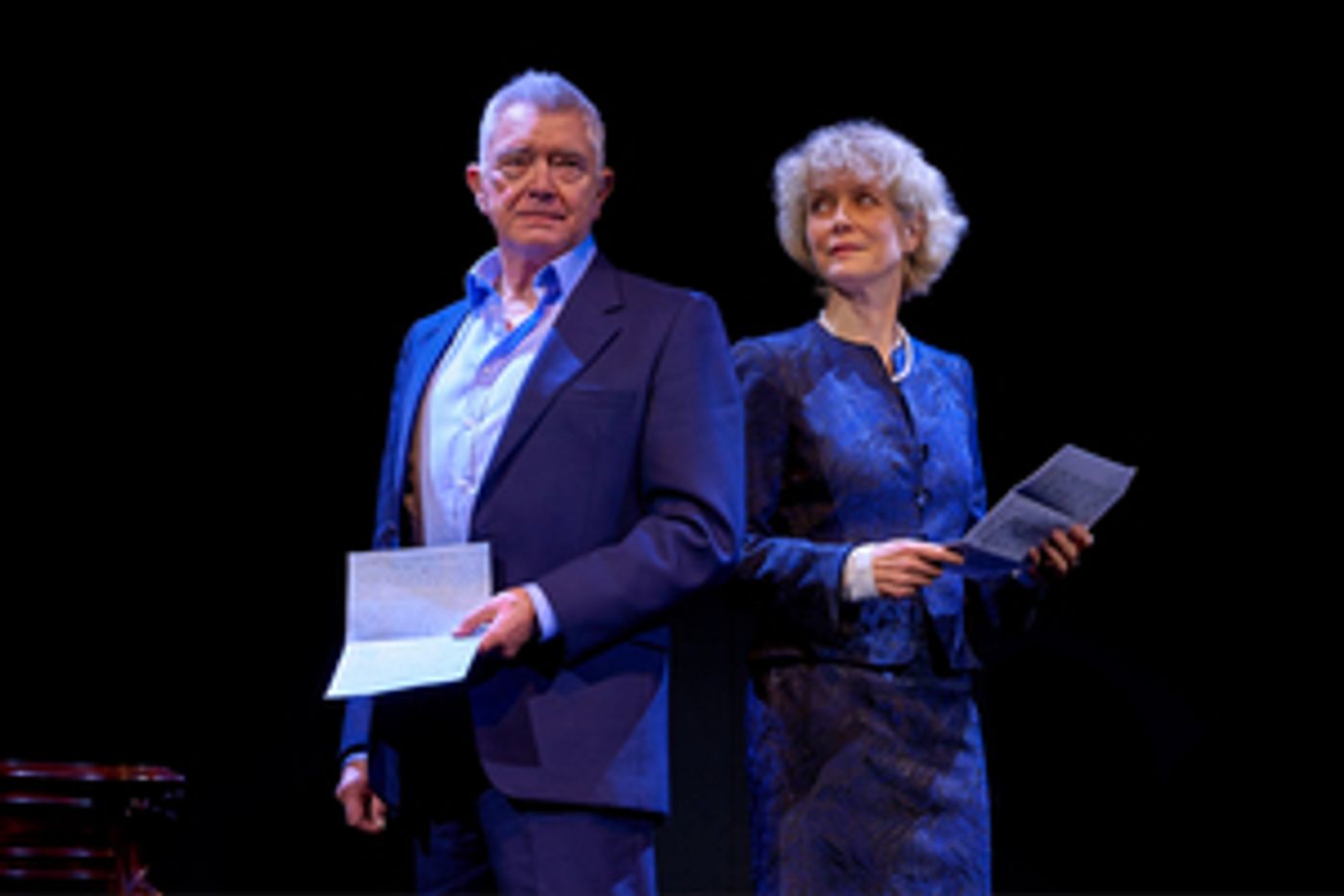 LOVE LETTERS Starring Martin Shaw and Jenny Seagrove Opens at the Theatre Royal Haymarket  Image