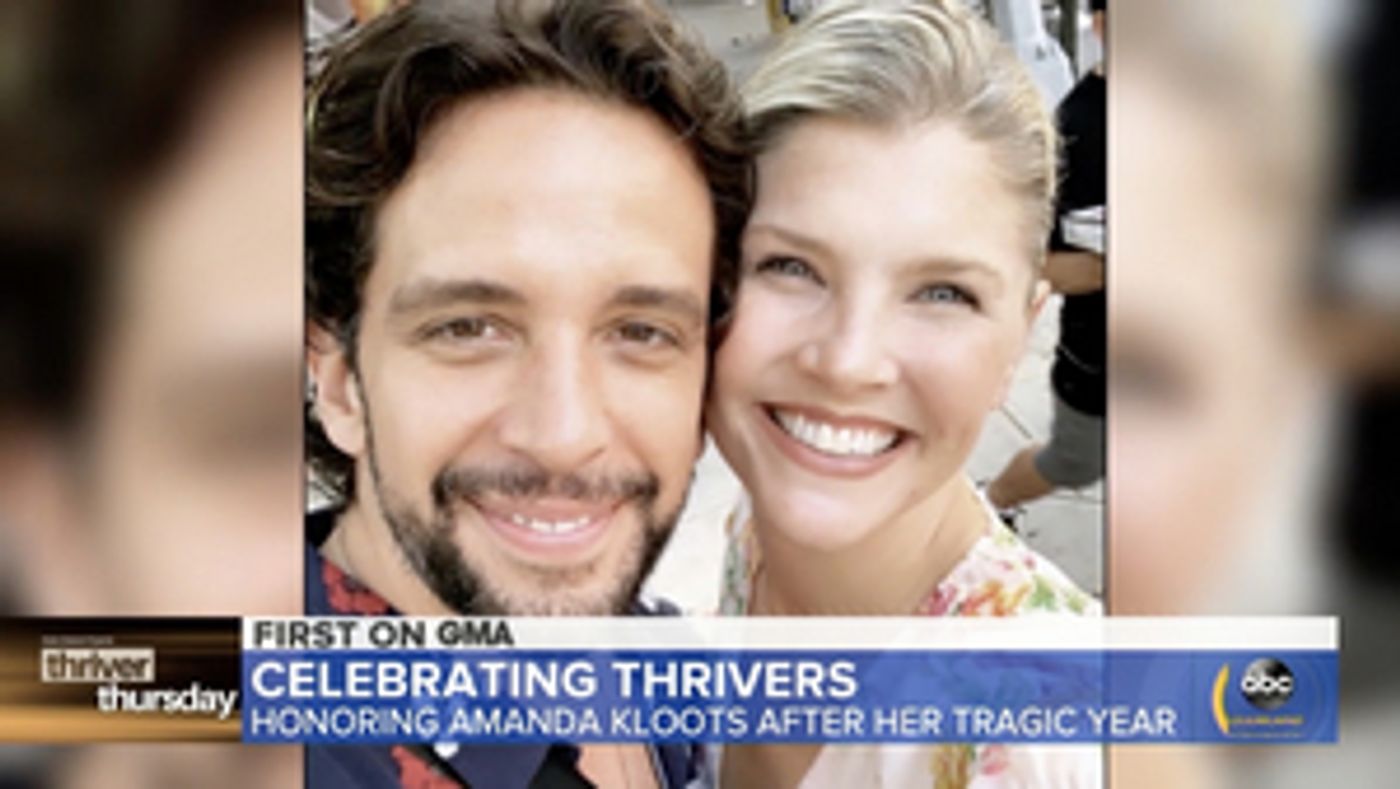 VIDEO: Robin Roberts Honors Amanda Kloots With the 'Thrivership Award'  Image