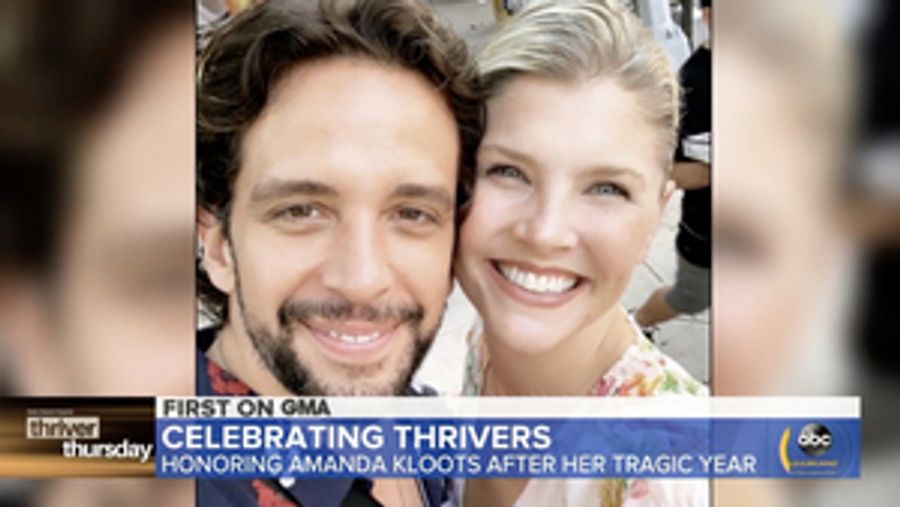 VIDEO: Robin Roberts Honors Amanda Kloots With the 'Thrivership Award'  Image