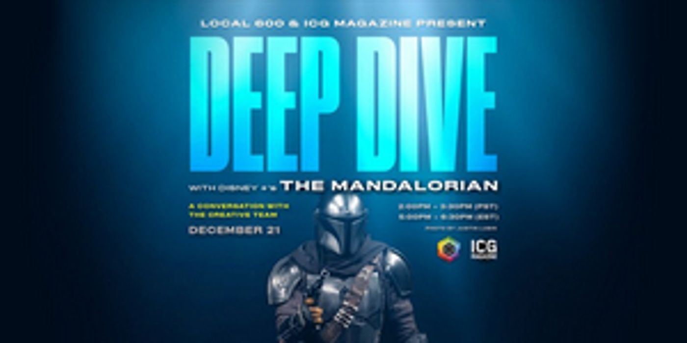 THE MANDALORIAN to be Explored by International Cinematographers Guild Deep Dive Panel  Image