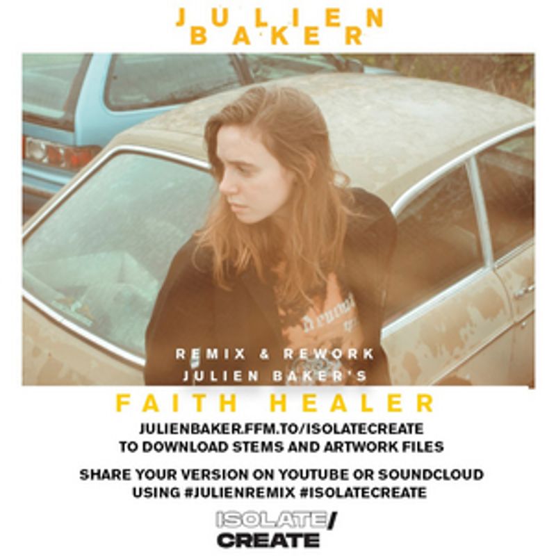 Julien Baker Announces New Isolate/Create Project Image