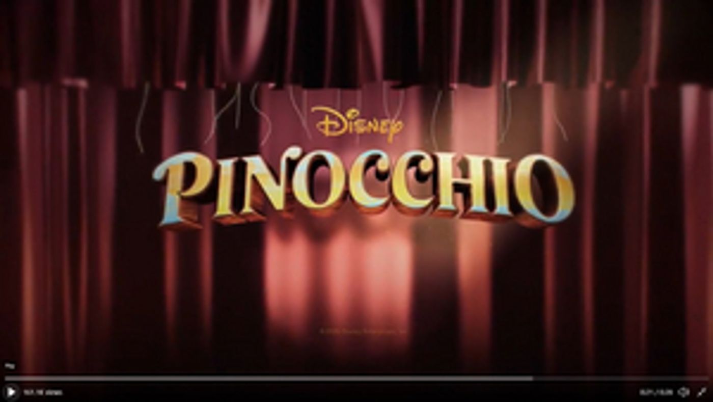 VIDEO: Disney Drops Teaser for Live-Action PINOCCHIO, Starring Tom Hanks  Image